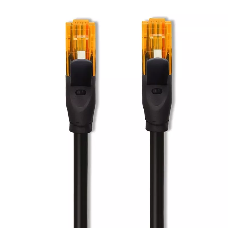 Καλώδιο δικτύου UTP QOLTEC 30 m Cat6 2×RJ45 μαύρο