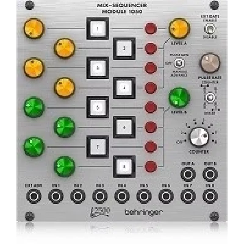 Behringer 1050 MIX-SEQUENCER-MODUL 2500 Series Αρθρωτό συνθεσάιζερ