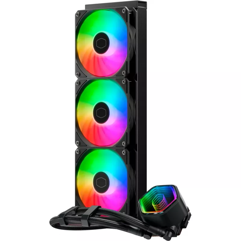 Σετ υδρόψυξης Cooler Master MasterLiquid 360 Core II 12 cm Μαύρο