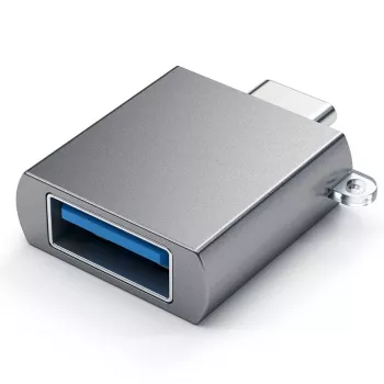 Satechi Προσαρμογέας USB-C σε USB 3.0 Space Gray κομψός σχεδιασμός & υψηλή ποιότητα - συμπαγής σχεδιασμός - - - (179979)