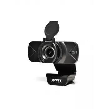 Port Designs 900078 Webcam 2 MP 1920 x 1080 Pixel Μαύρο