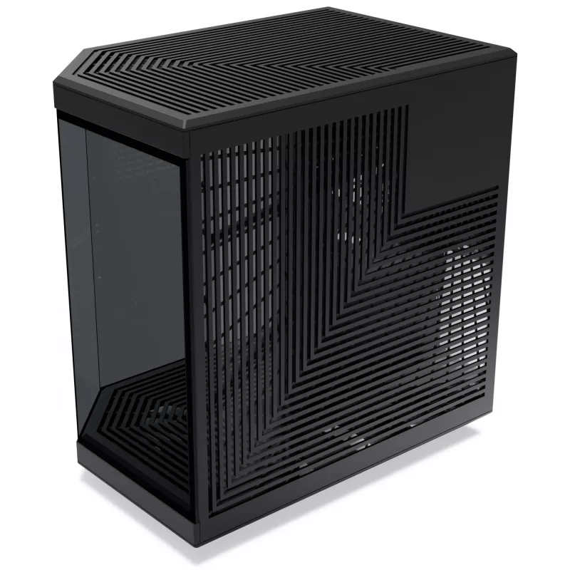 HYTE Y70 CS-HYTE-Y70-B κουτί υπολογιστή Midi Tower, E-ATX, σκληρυμένο γυαλί, Pitch Black