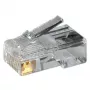 Βύσμα καλωδίου RJ-45 LOGILINK MP0002, CAT5e, διαφανές, συσκευασία 100 τεμ.