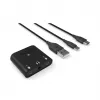 RØDE AI-Micro κινητή διεπαφή ήχου, 2x είσοδοι TRS/TRRS 3,5 mm, έξοδος ακουστικών 3,5 mm, USB-C, μαύρη
