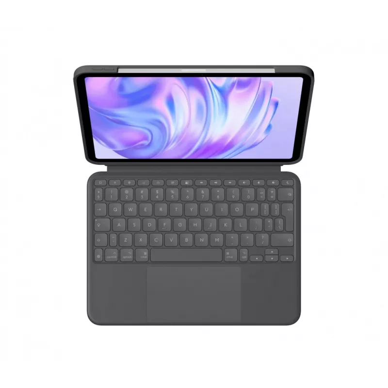 Logitech Combo Touch Πληκτρολόγιο QWERTY US International Trackpad Graphite