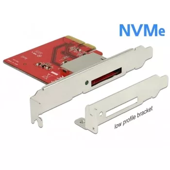 DeLOCK PCI Express > 1x εξωτερική υποδοχή CFexpress - αναγνώστης καρτών (CF) - PCI Express x4 3.0 (91748)
