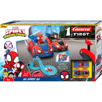 CARRERA Σετ πίστας 1First Spidey Go! Πίστα αυτοκινήτων 2,9 m μήκος