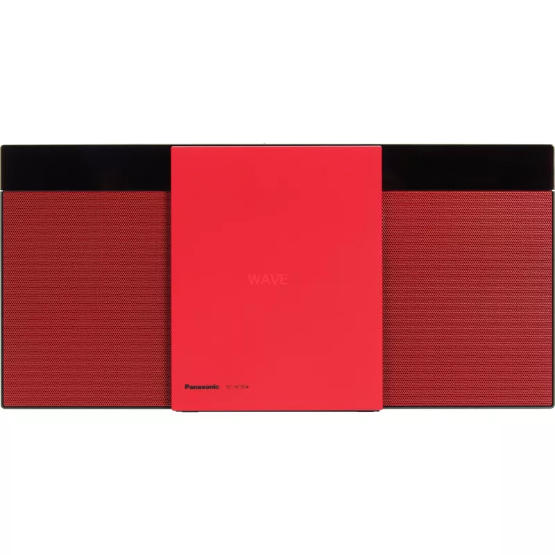 Panasonic SC-HC304 HiFi-CD-Player κόκκινο
