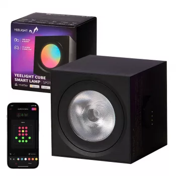 Yeelight Cube Smart Lamp Spot Expansion Pack YLFWD-0005 πάνελ φωτισμού για gaming, 12 W, Wi-Fi 2,4 GHz / Bluetooth 5.0, 100–240 V