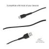 SBS TECABLEMICRO2K 2m USB A Micro-USB B αρσενικό αρσενικό μαύρο καλώδιο USB (TEKabelMICRO2K)