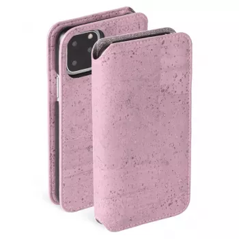 Θήκη folio Krusell Birka για iPhone 11 Pro 15,5 cm ροζ