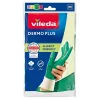 Γάντια Vileda Dermo Plus ‘M’ πράσινα βαμβάκι, νιτρίλιο