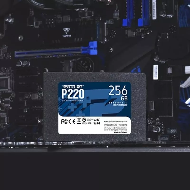 Μονάδα SSD Patriot P220 256 GB 2,5 ίντσες SATA III