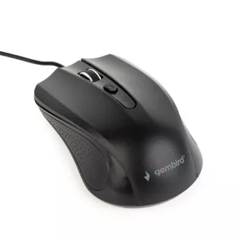 Gembird MUS-4B-01 Ποντίκι αμφιδέξιο USB Type-A Οπτικό 1200 DPI