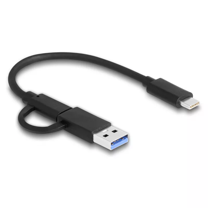 DeLOCK Αναγνώστης καρτών USB Type-C CFexpress XQD Αλουμίνιο Γκρι 10000 Mbit/s