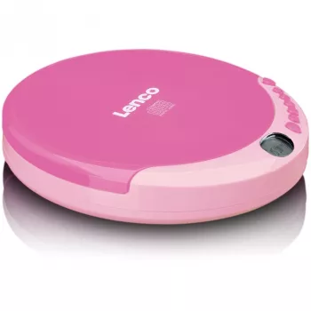 Φορητό CD player Lenco CD-011 Ροζ