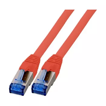 EFB-Elektronik Καλώδιο Patch RJ45 Cat.6A S/FTP TPECat.7 Καλώδιο βάσης superflex Κόκκινο 1m Κατασκευαστής: EFB Elektronik (K5525FRT.1)
