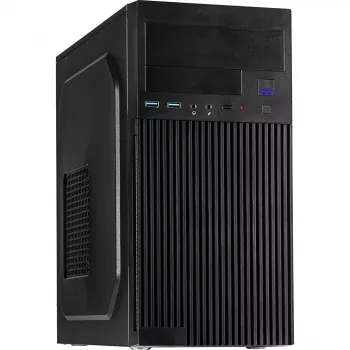 Κουτί υπολογιστή INTER-TECH IT-6521 ευθύ, ATX, μαύρο