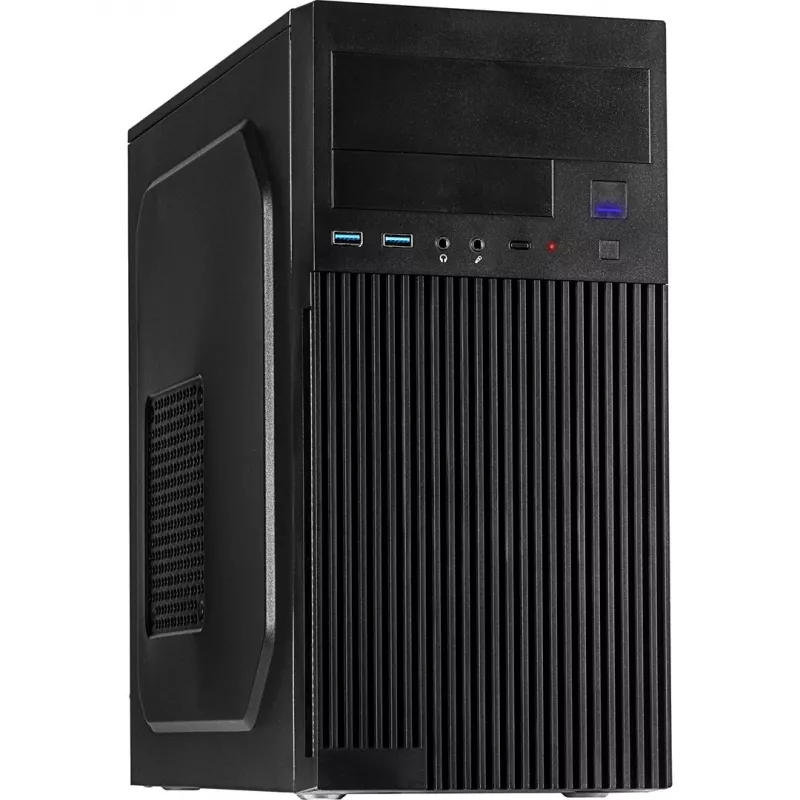 Κουτί υπολογιστή INTER-TECH IT-6521 ευθύ, ATX, μαύρο