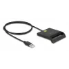 Smart Card Reader DeLOCK 91724 USB Type-A Μαύρο