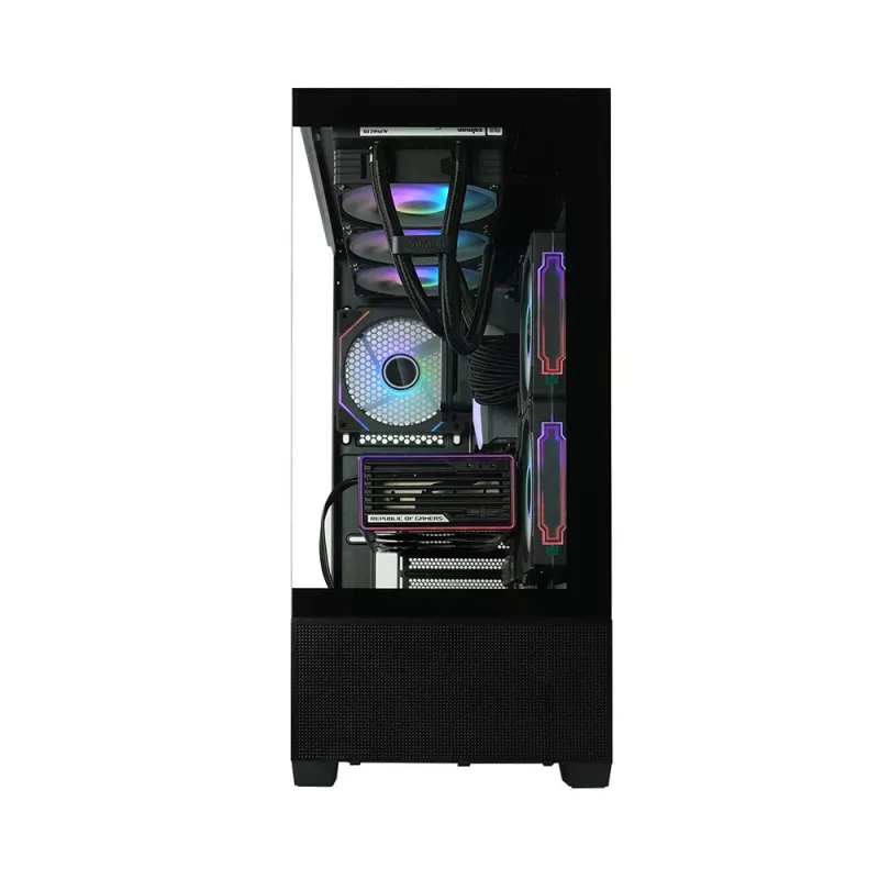 Κουτί PC CHRONIX V2 Mid Tower ARGB Ανεμιστήρες x3 μαύρο