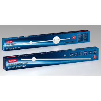 Activejet LED επιτοίχιο φωτιστικό AJE-HILTON λευκό NW