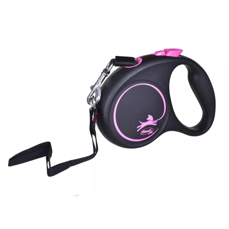 Flexi Black Design S 5 m αυτόματο λουρί σκύλου