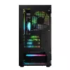 Κουτί υπολογιστή Logic Concept Portos Mini ARGB Micro ATX Μαύρο