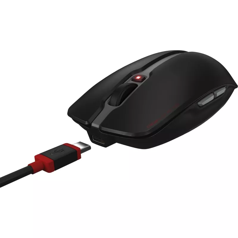 Επιτραπέζιο σετ CHERRY Stream Desktop Recharge πληκτρολόγιο και ποντίκι Universal RF Wireless AZERTY Βελγικό μαύρο