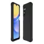 Mobilis θήκη για Galaxy A16 4G - A16 5G - Solid μαύρο ματ - μαλακή θήκη (066079)