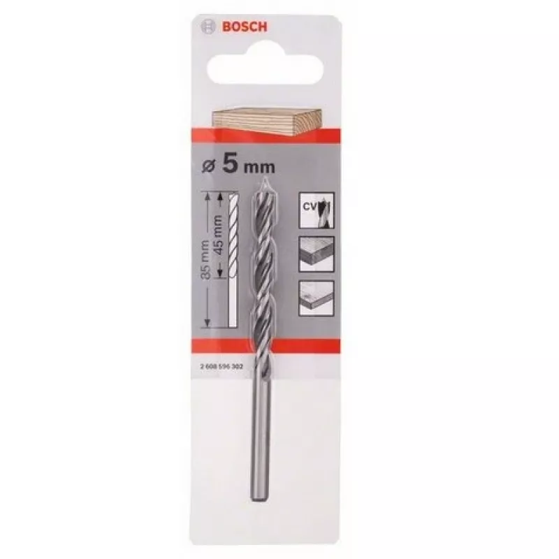 Τρυπάνι μύτης Bosch 5mm 1 τεμ. 2608596302