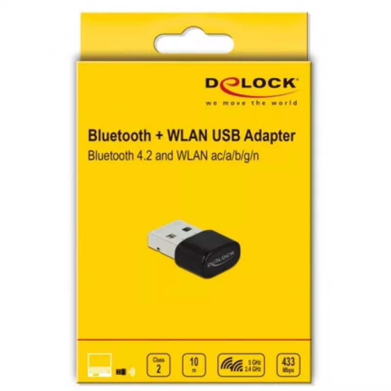 Κάρτα δικτύου DeLOCK 61000 WLAN 433 Mbit/s