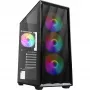 Κουτί υπολογιστή Sharkoon VK4 Rainbow ATX Μαύρο