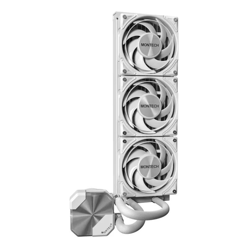Υδρόψυξη Montech HyperFlow Silent AiO - 360 mm, λευκό