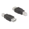 Προσαρμογέας καλωδίου DeLOCK 67199 USB Type-B σε Type-A μαύρο