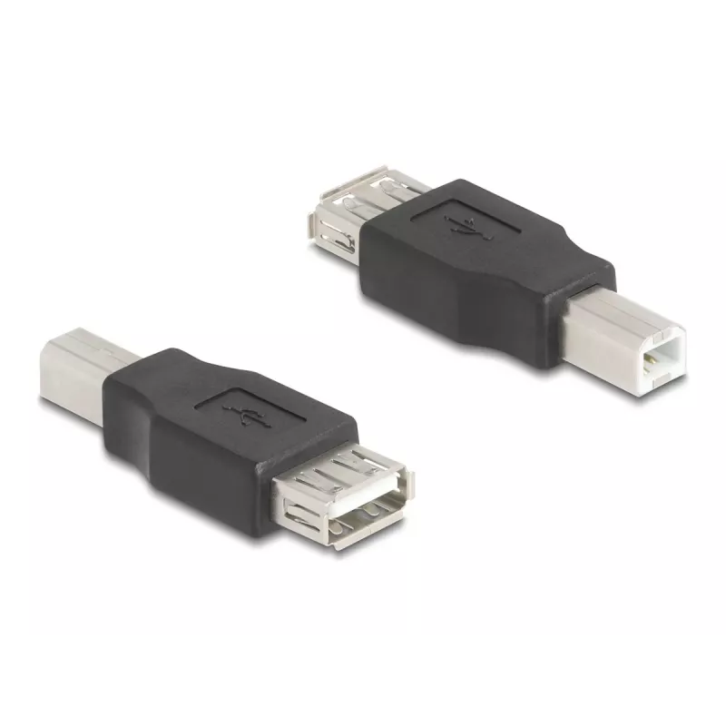 Προσαρμογέας καλωδίου DeLOCK 67199 USB Type-B σε Type-A μαύρο