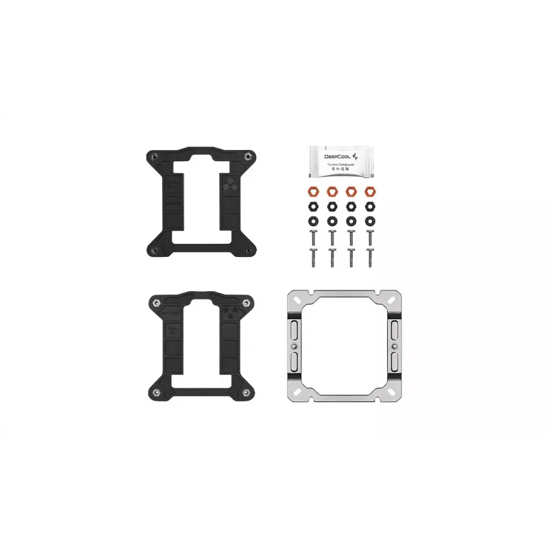 Deepcool | Ψύκτρα CPU | AG400 BK LED | Μαύρο | Intel, AMD