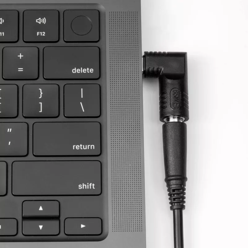 Akyga AK-ND-D15 αντάπτορας DC 2,5 x 0,7 mm σε USB-C PD για τροφοδοτικά notebook, 65 W