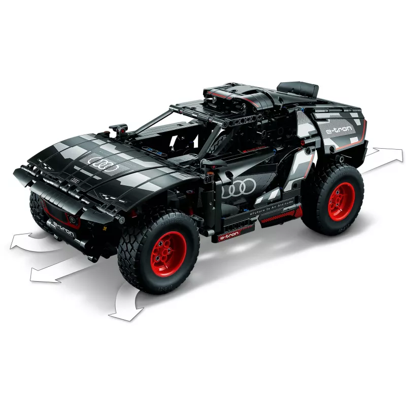 LEGO Technic Σετ Μοντέλου Τζιπ Audi RS Q e‑tron 42160 — 914 τεμάχια, συνιστώμενη ηλικία 10+