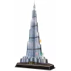 CubicFun L133H παζλ 3D Burj Khalifa (Light), 136 κομμάτια, με φωτισμό LED