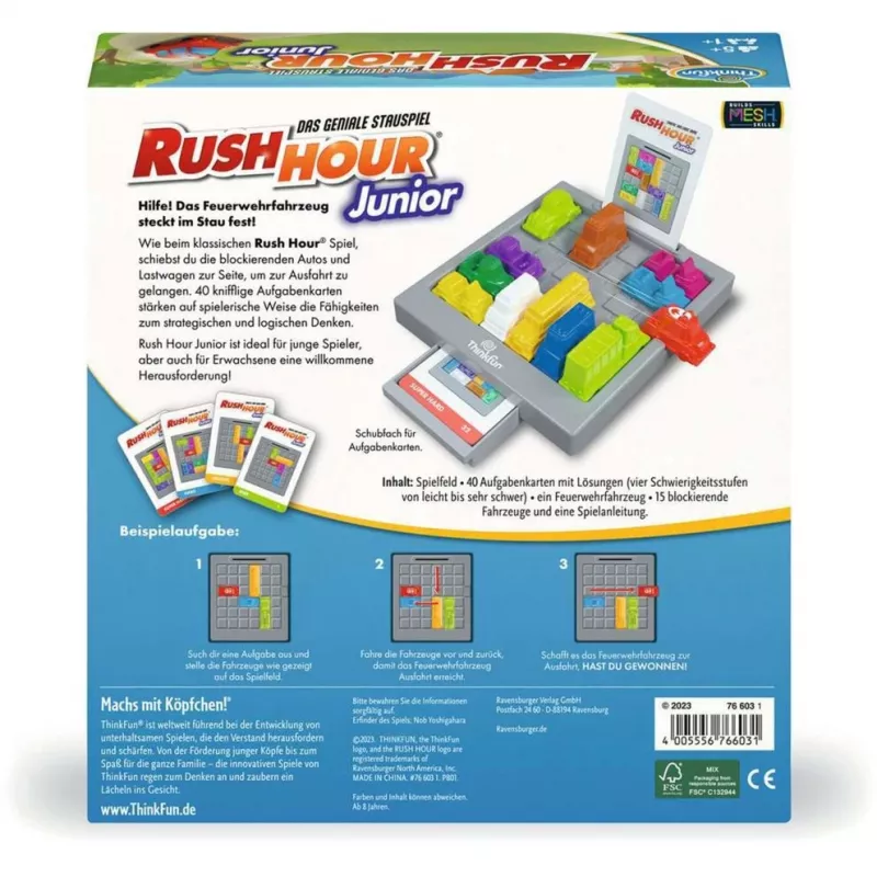 Rush Hour Junior 2024, Παιχνίδι παζλ