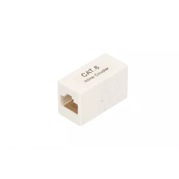 Πρίζα σύνδεσης Extralink RJ45 CAT6 UTP, Πλαστικό, λευκό, 1 τεμ.
