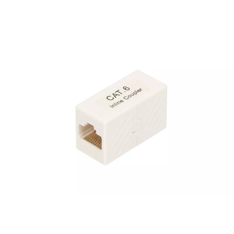 Πρίζα σύνδεσης Extralink RJ45 CAT6 UTP, Πλαστικό, λευκό, 1 τεμ.