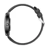 Smartwatch Colmi L28 με Μαύρο Σιλικόνης και Μαύρο Δερμάτινο Λουράκι