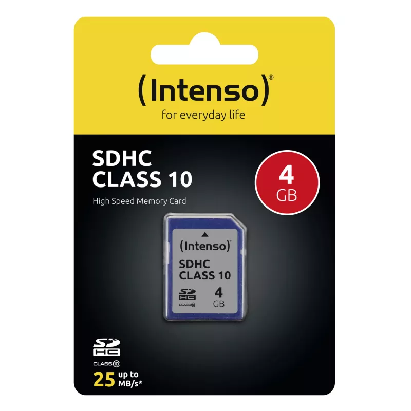 ΜΝΗΜΗ SDHC 4GB C10/3411450 INTENSO