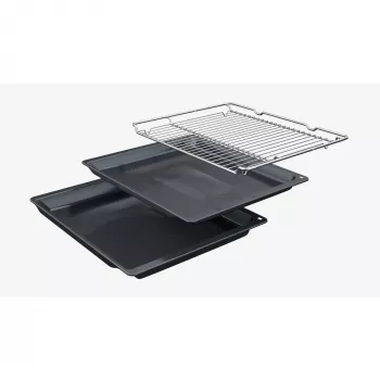 Neff B64CT73N0 Φούρνος 71 L Μαύρο, Ανοξείδωτο ατσάλι
