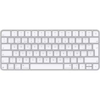 Apple Magic Keyboard universal USB Bluetooth QWERTY ισπανικό λευκό