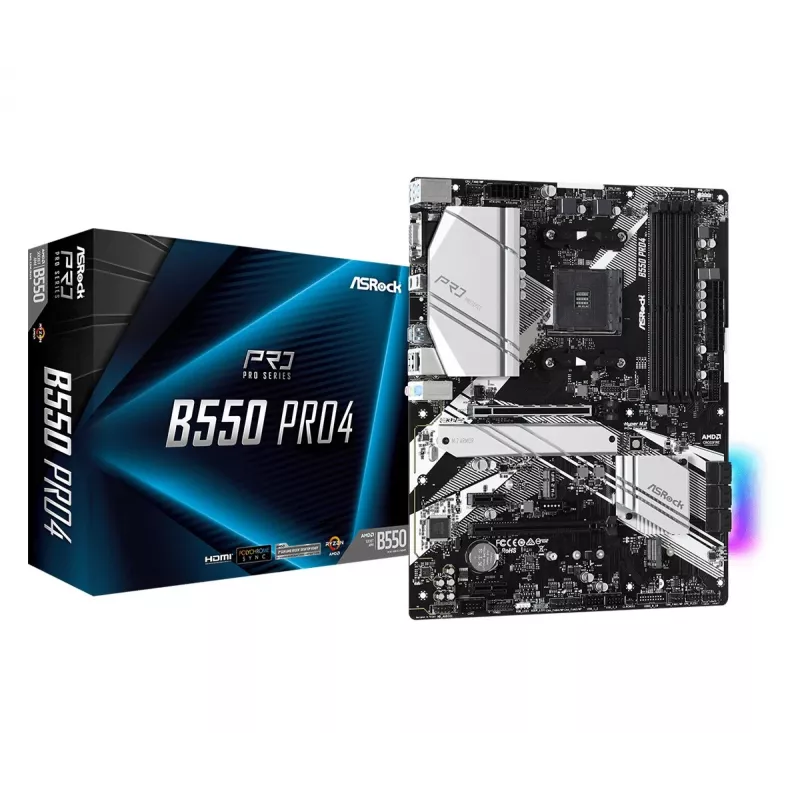 Μητρική ASRock B550 PRO4 AMD B550 Socket AM4 ATX