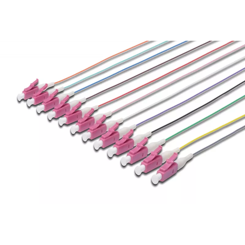 Pigtails οπτικών ινών Digitus LC OM4 50/125 µ Simplex 2m