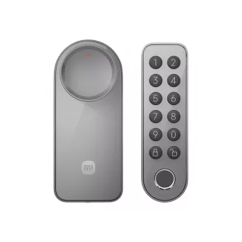 Έξυπνη κλειδαριά πόρτας Xiaomi Smart Lock τηλεχειρισμός Bluetooth Γκρι Li‑Ion 7,2V 2450mAh 60×141×59mm